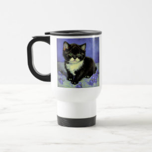 Mug De Voyage Van Gogh Tuxedo Kitten