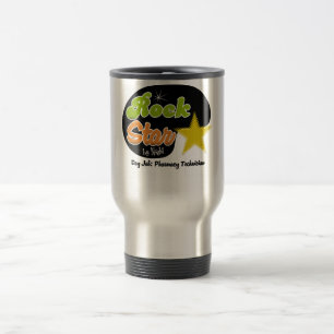 Mug De Voyage Vedette du rock par nuit - technicien de pharmacie