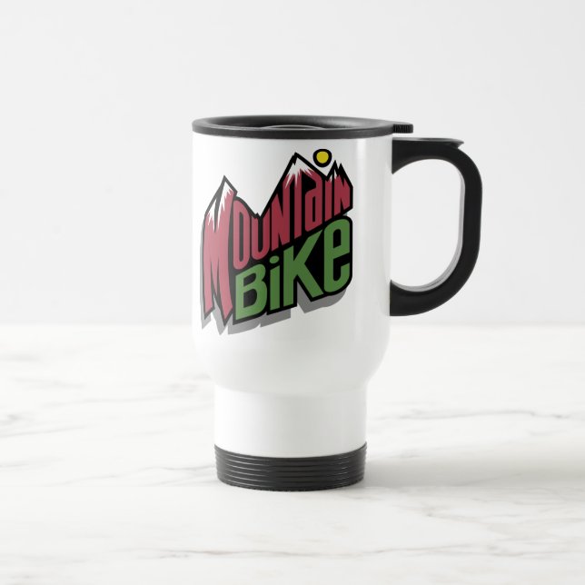 Mug De Voyage Vélo de montagne (Droite)