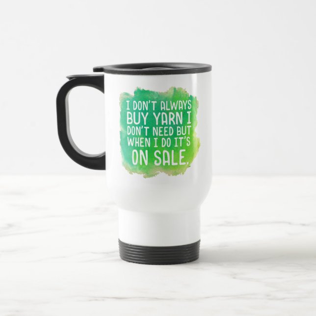 Mug De Voyage Vente de fil (Gauche)