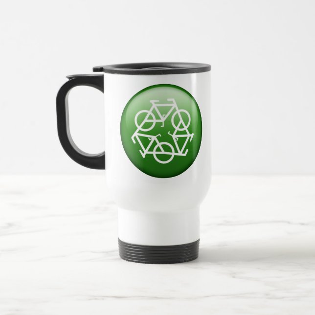 Mug De Voyage Vert de ReBicycle (Gauche)