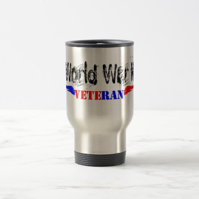 Mug De Voyage Vétéran de 2ÈME GUERRE MONDIALE (Centre)