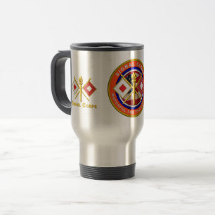 Mug De Voyage Vétéran du Corps des transmissions  
