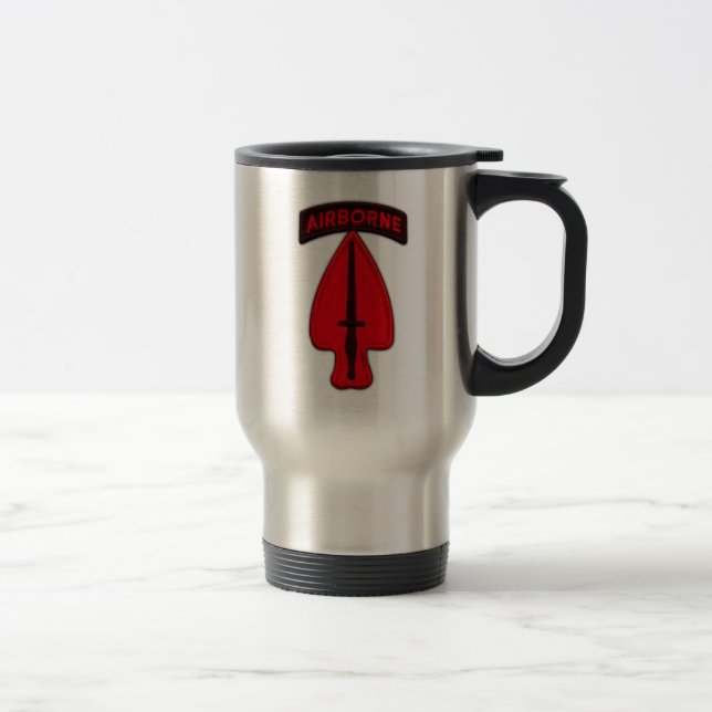 Mug De Voyage Vétérinaire spécial de vétérans de commande (Droit)