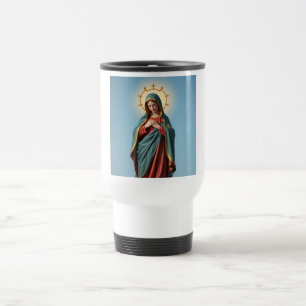 Mug de voyage Vierge Marie Belle