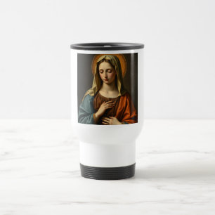 Mug De Voyage Vierge Marie style Renaissance Voyage Mug