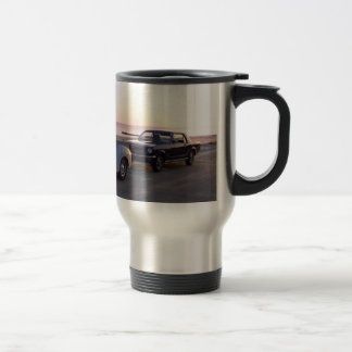 Mug De Voyage Vieux camion et 'mustang 66 faits sur commande sur
