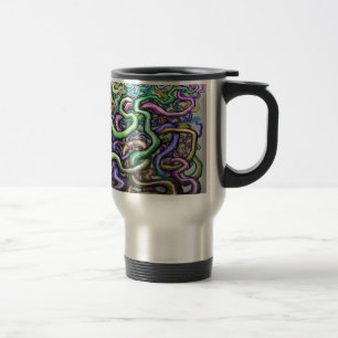 Mug De Voyage Vignes arc-en-ciel torsadées