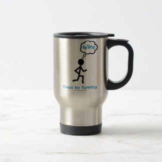 Mug De Voyage Vin - me continue le fonctionnement