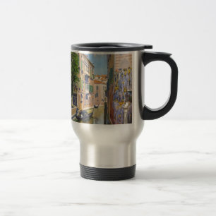 Mug De Voyage Vintage Grand Canal Gondolas Venise Italie Voyage