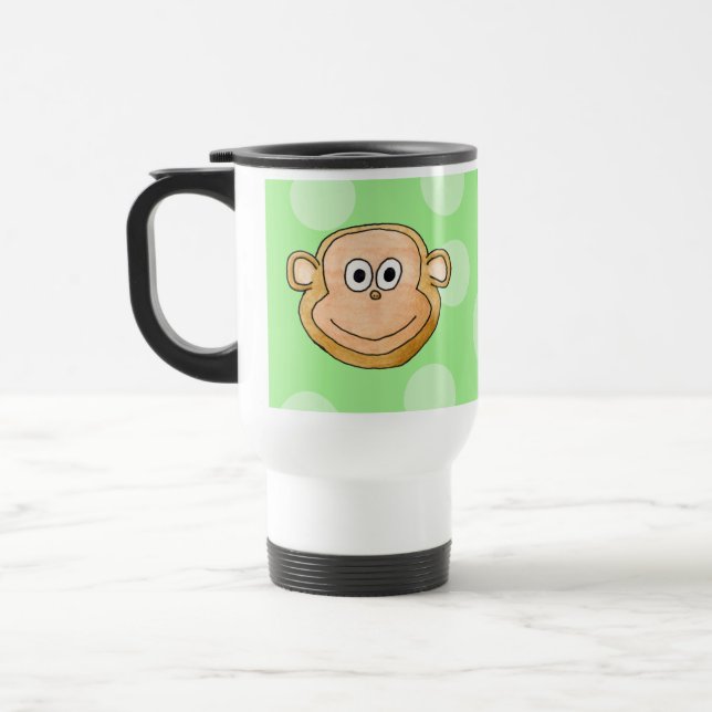 Mug De Voyage Visage de singe (Gauche)