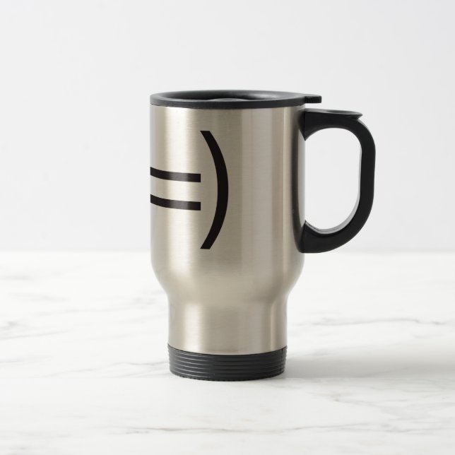 Mug De Voyage visage heureux.ai (Droit)