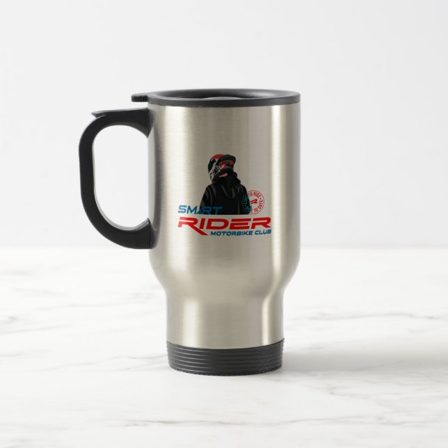 Mug De Voyage Vivre pour Rouler (Moto) | (Gauche)
