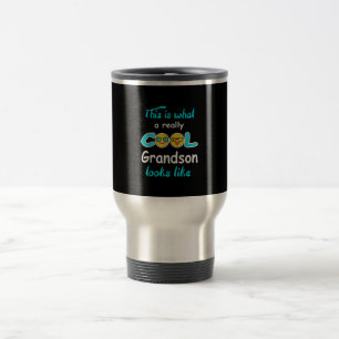 Mug De Voyage Voilà À Quoi Ressemble Grandson Vraiment Cool