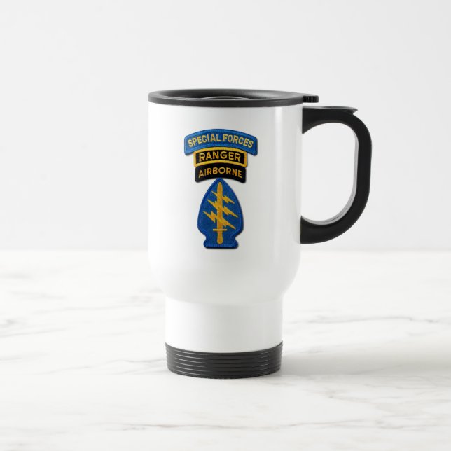 Mug De Voyage Vols des Rangers des Berets verts des forces spéci (Droite)