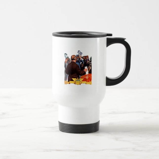 Mug De Voyage Vote du candidat (Droite)