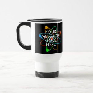 Mug De Voyage Votre message Structure atomique