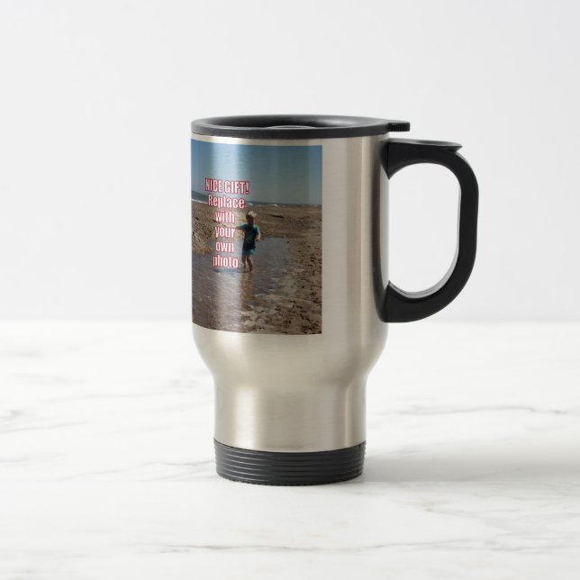 Mug De Voyage Votre propre cadeau personnel d'image de (Droit)