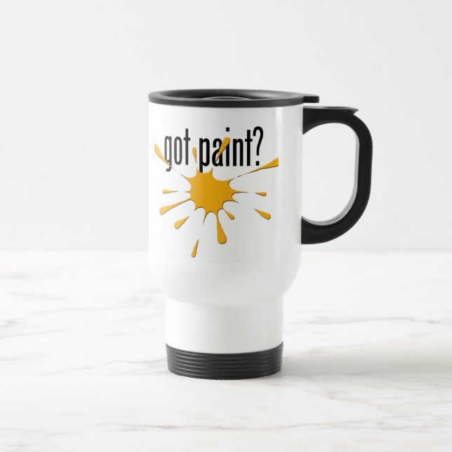 Mug De Voyage vous avez de la peinture ? (Paintball) (Droite)