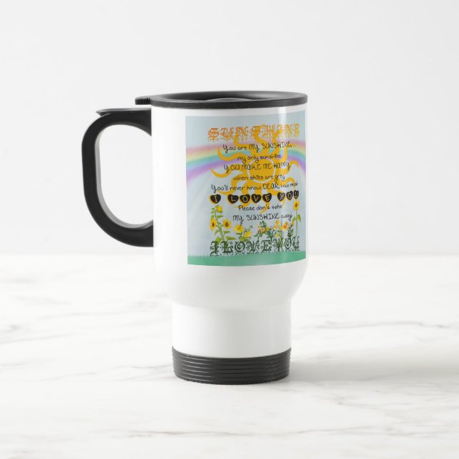Mug De Voyage Vous êtes mon soleil (Gauche)