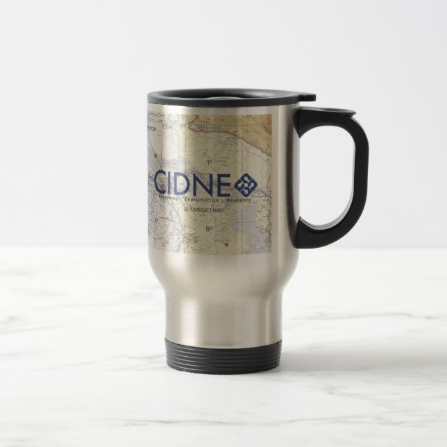 Mug De Voyage Voyage de CIDNE ISS 15oz (Droit)