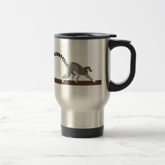Mug De Voyage Voyage de lémur/tasse de banlieusard
