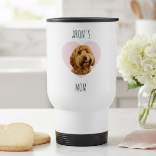 Mug De Voyage Voyage de maman de chien personnalisé Photo de c