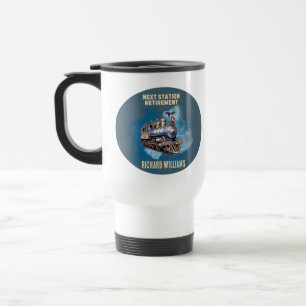 Mug De Voyage voyage de retraite train thématique à la prochaine
