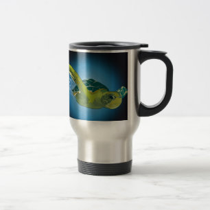 MUG DE VOYAGE VOYAGE PERSONNALISÉ MUG- TORTLE MARINE