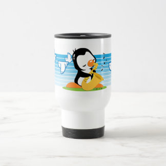 Mug De Voyage Voyage rocheux de saxophone de jeux/tasse de
