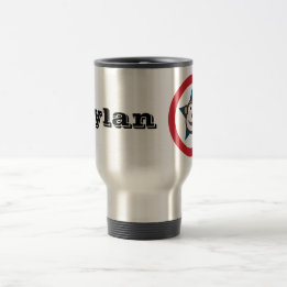 Mug De Voyage Voyage superbe personnalisable de singe/tasse de