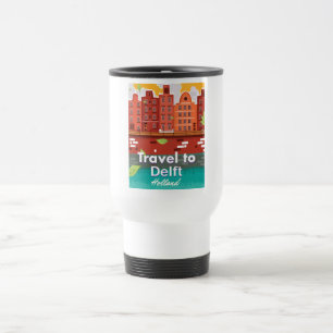 Mug De Voyage Voyage vers Delft Holland poster voyage