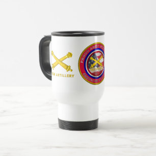 Mug De Voyage Voyageur fier vétéran de l'armée soldat d'artiller