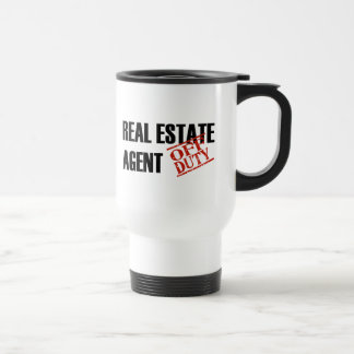 MUG DE VOYAGE VRAI AGENT IMMOBILIER QUI N'EST PAS DE SERVICE