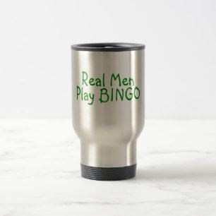 Mug De Voyage Vrai bingo-test 2 de jeu d'hommes