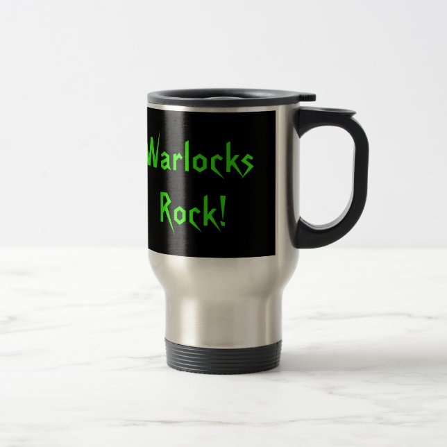 Mug De Voyage Warlocks Rock ! Musique de voyage (Droit)