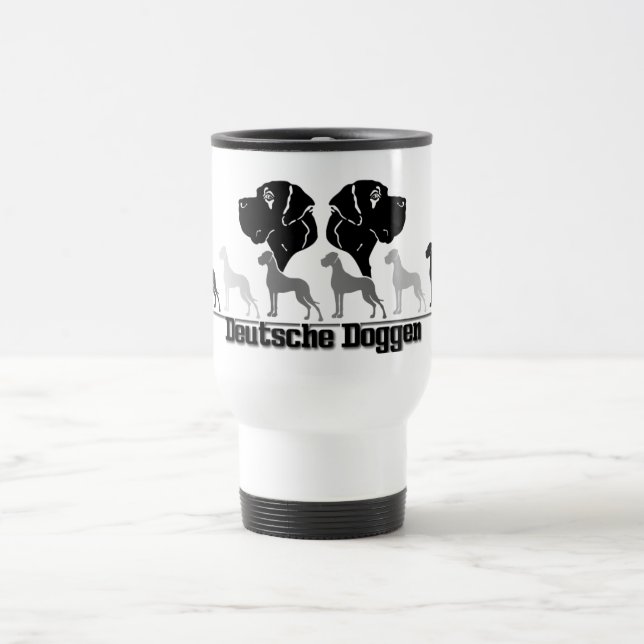Mug De Voyage Warmhaltetasse Doggen (Centre)
