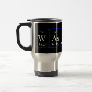 Mug De Voyage Wassue table périodique mot voyage mug