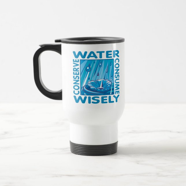 Mug De Voyage Water Conservation (Gauche)