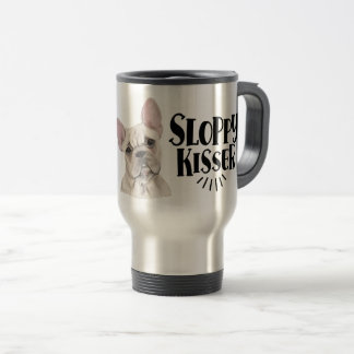Mug De Voyage Watercolor French Bulldog drôle de citation chien