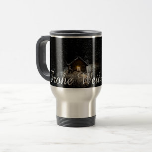 Mug De Voyage Weihnachtsgrüße mit Hexenhaus