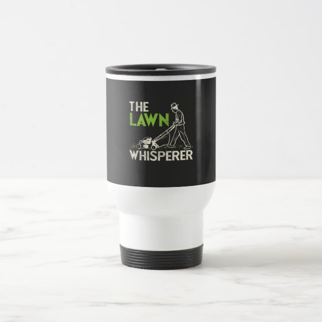 Mug De Voyage Whisperer de la pelouse (Centre)