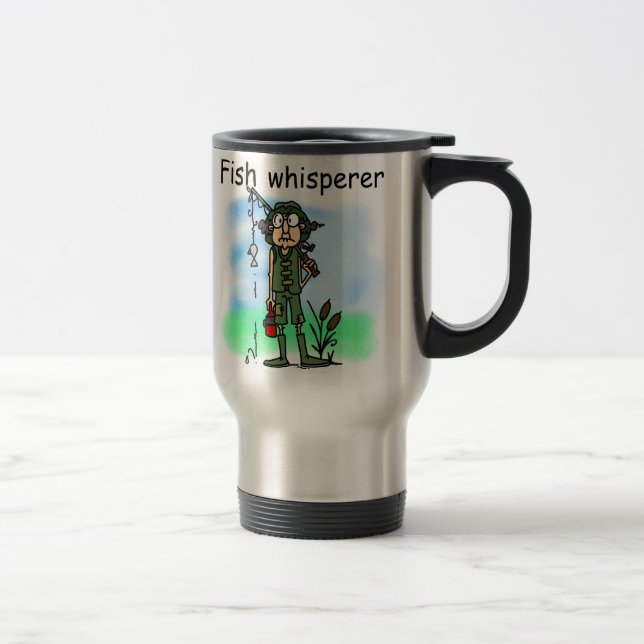 Mug De Voyage Whisperer de poissons (Droit)