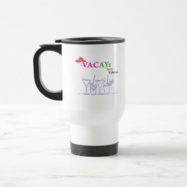 Mug De Voyage White Vacay Margarita—