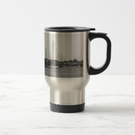 Mug De Voyage Yacht classique en bois