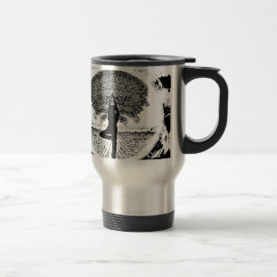 Mug De Voyage Yoga et arbre de la vie