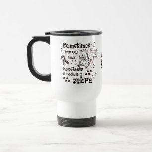Mug De Voyage Zebra awareness