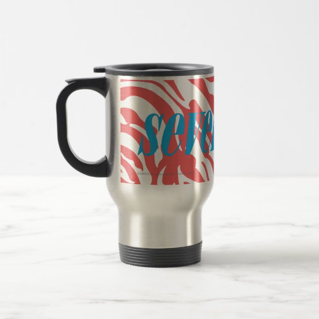 Mug De Voyage Zèbre LtPink (Gauche)