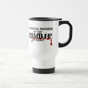 Mug De Voyage Zombi d'ingénieur mécanicien