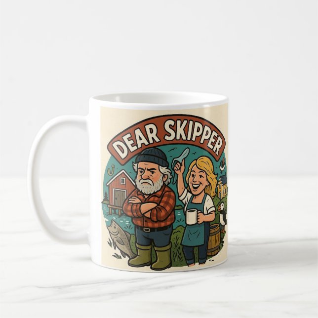 Mug Dear Skipper  (Gauche)
